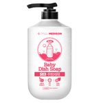 [PAUL MEDISON] Kids Baby Dish Soap 1050ml – EWG Green Grade, Coconut-Derived, Safe for Dishes, Fruits & Veggies, Gentle on Hands with Green Tea & Glycerin - Made in Korea